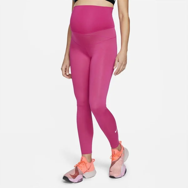 Nike One (M) Women's Leggings (Maternity) in Red - Size: Large, CQ9293-615