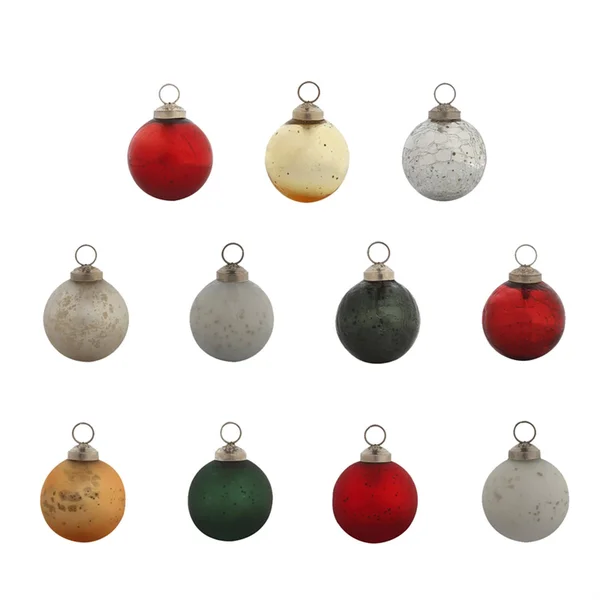 2-1/2 in. Holiday Classic Round Christmas Ornaments (24-Pack)