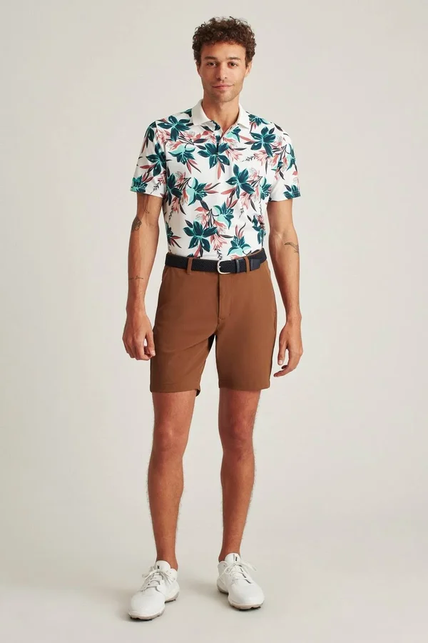 Bonobos Highland Tour Golf Shorts - Brown - Casual Shorts