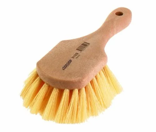 Osborn 54071SP Polypropylene Short Handle Scrub Brush, 5x22 Brush Area Length, 6-1/2x22 Brush Area Width, 10x22 Overall Length