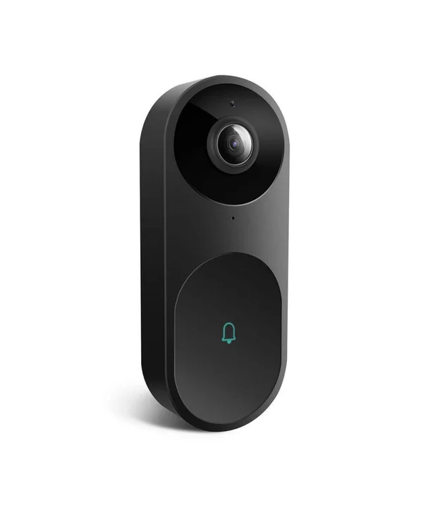 AI WiFi-Enabled Video Doorbell Kit Westinghouse Color: Matte Black