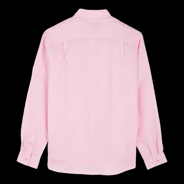 Vilebrequin Men's Linen Solid Classic Fit Shirt - Pink - Size Medium - Ballerine