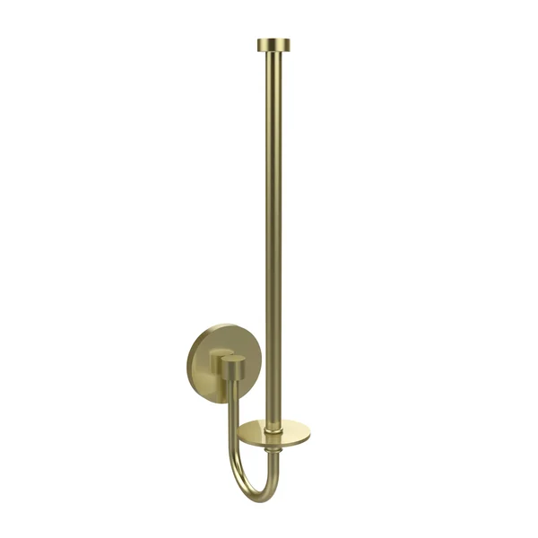 Allied Brass 1025U-SBR Skyline Collection Wall Mounted Paper Towel Holder Satin Brass