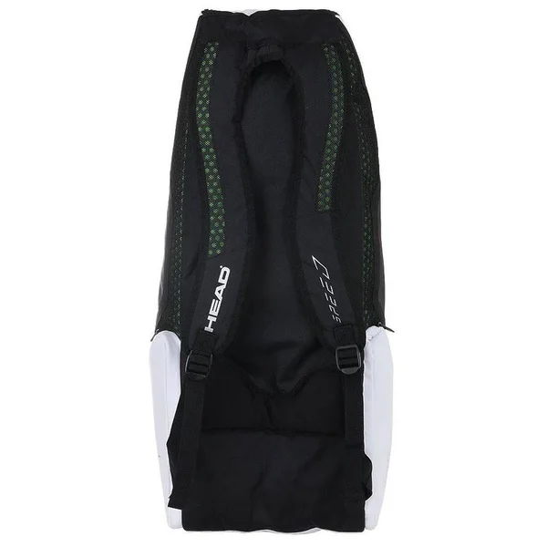 Head Djokovic 6R Combi Tennis Bag (Black/White), 30.5 x 14 x 11.5 inches