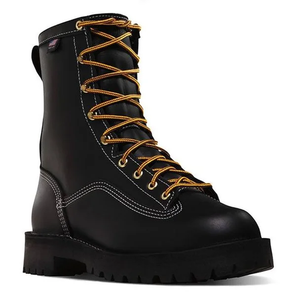 Danner Men's Super Rain Forest 8 inch Work Boot - Black