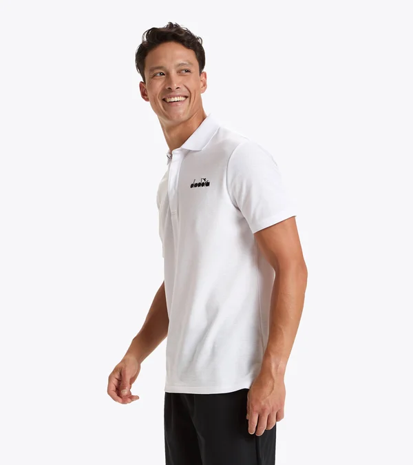 Diadora Polo Statement SS White