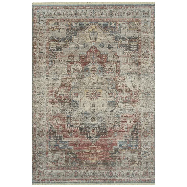 Kaleen Praia PRA09-86 Multi Area Rug Runner 2&7x22 x 9&0x22