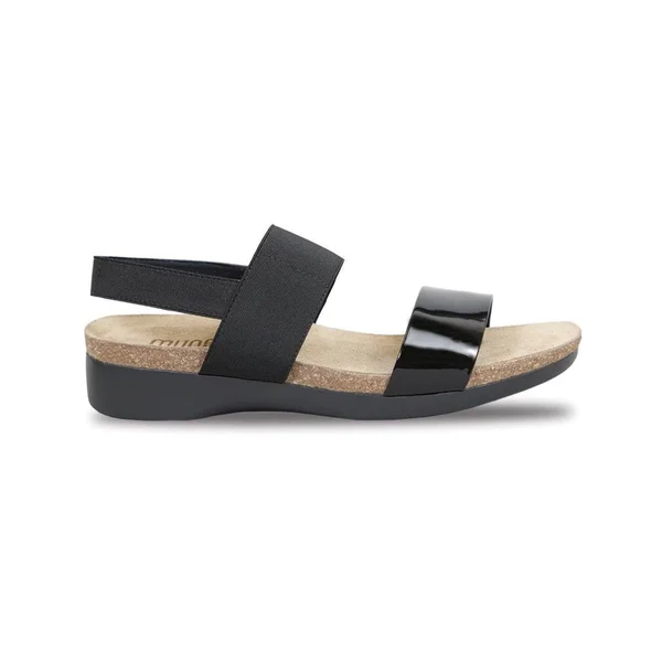 Munro Women's Pisces, Black Fabric/Patent Size: 9 N