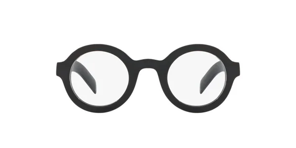 Prada CONCEPTUAL PR01XV Round Eyeglasses For Men - 43-26-145, 1AB1O1-BLACK