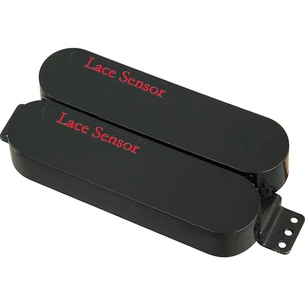 Lace Sensor Red-RED Dually Humbucker Pickup Black