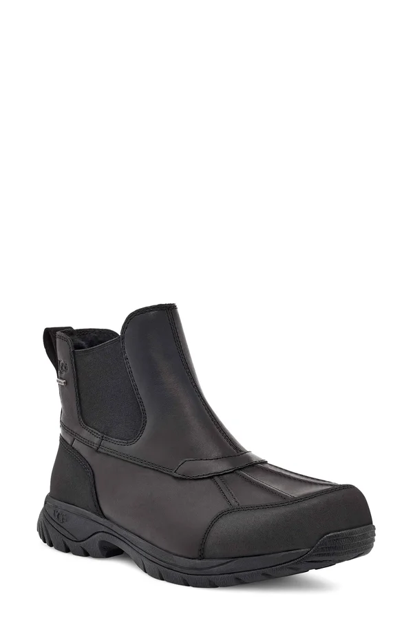 Ugg Mens Butte Chelsea Boot - Men's, Size: 17, Black