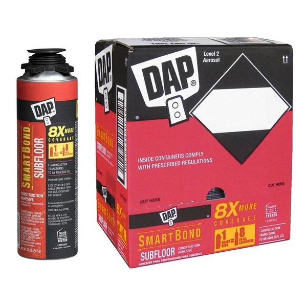Dap Smartbond 20 oz. Subfloor Gun-Grade Gel Foam Construction Adhesive (6-Pack) 7079800042
