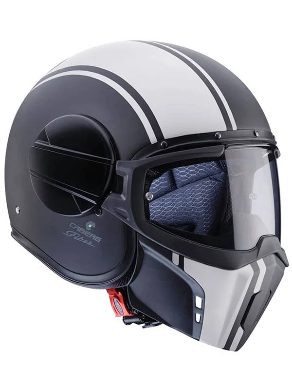 Caberg Ghost Legend Jet Helmet - Black, White - S