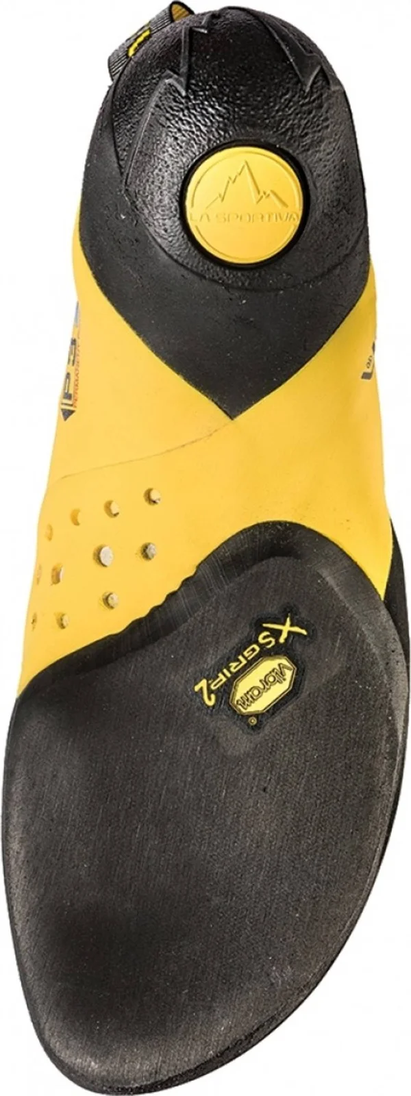 La Sportiva Solution Climbing Shoe, White/Yellow, 39