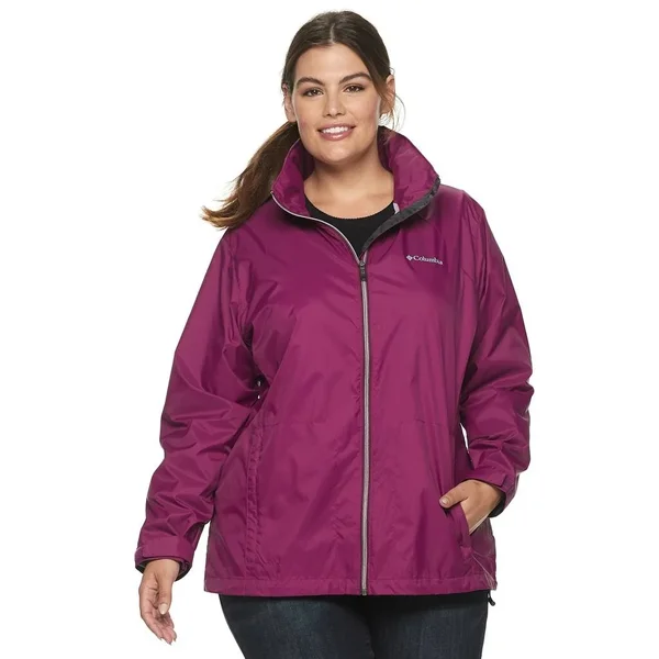 Columbia Women's Switchback III Jacket - 1x - Dark Raspberry