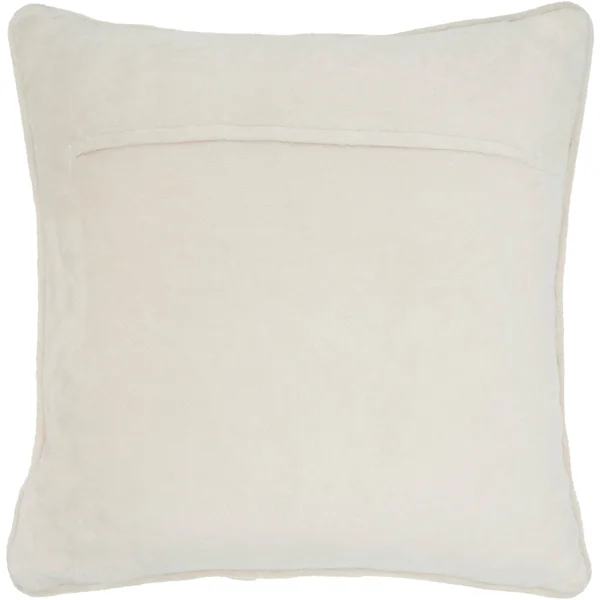 Silver Orchid Negri Luminescence Throw Pillow 20x22 x 20x22 - Ivory