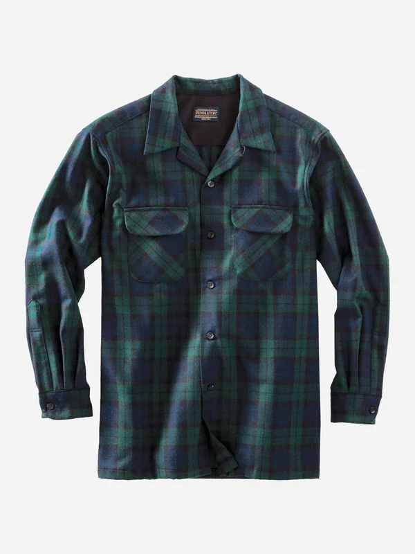 Pendleton Men's Board Shirt - Black Watch Tartan