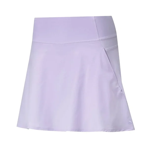 Puma Women's PWRSHAPE Solid Woven Golf Skirt - Light Lavender - XL