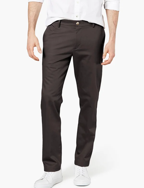 Dockers Men's Slim Fit Signature Khaki Lux Cotton Stretch Pants