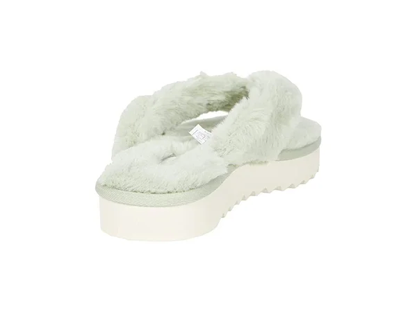 Koolaburra by Ugg - Women's Furr-Ee Sandal in Desert Sage, Size 7