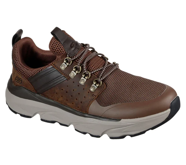 Men's Skechers Relaxed Fit Delmont Escola - Size: 7.5, Brown