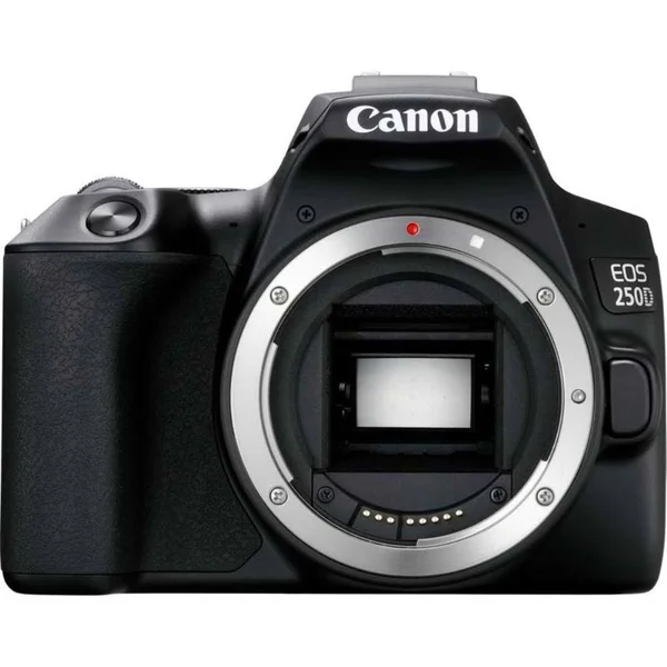 Canon Eos 250D Rebel SL3 24.1MP Digital SLR Camera + Canon 18-55mm + 55-250 Is II Complete Basic Lens Kit