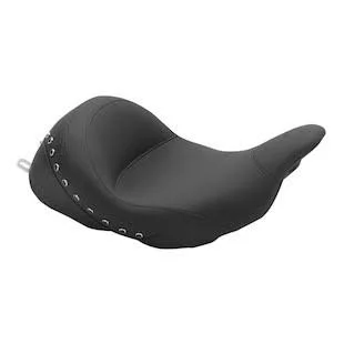 Mustang Lowdown Solo Seat for Harley Touring 2009-2021 76082