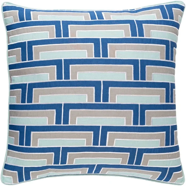 Modern Pillow Cover Only Square 18x22 x 18x22
