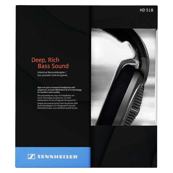 Sennheiser HD 518 Headphones (Black)