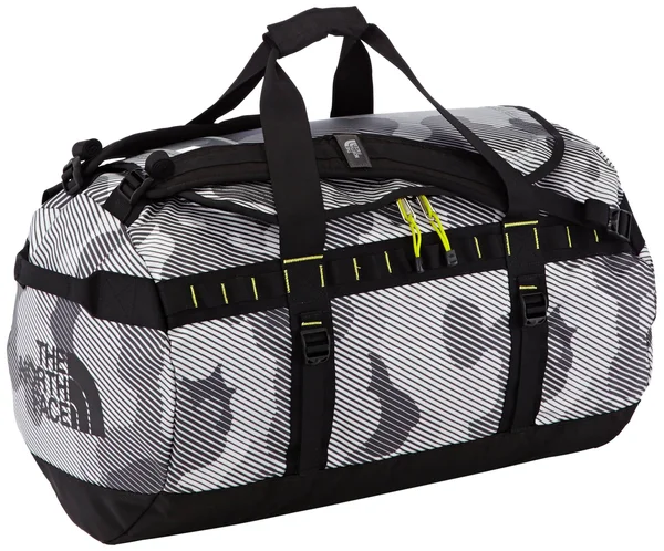 The North Face Base Camp Duffel - Astd, TNF White/Cloud Camo Print, Medium