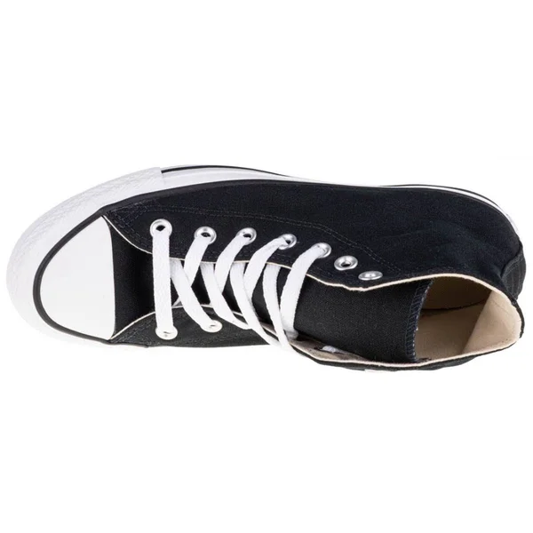 Converse Boys All Star Hi Oversized Shoes Black/White/Black Size 6.5