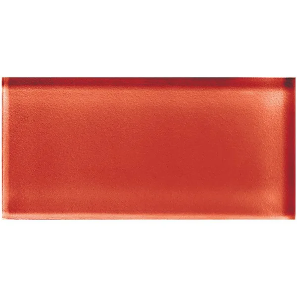 American Olean Color Appeal 32-Pack Auburn 3-in x 6-in Unglazed Glass Subway Wall Tile - C116361P