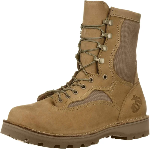 Danner Men's 8& Marine Expeditionary Boot - Size: 13, Hot Mojave Nubuck/Nylon