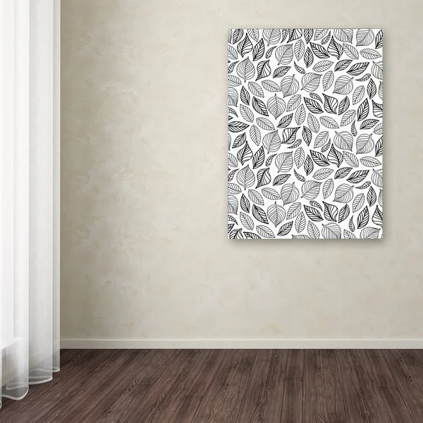 Elizabeth Caldwell 'October Leaves' Canvas Art