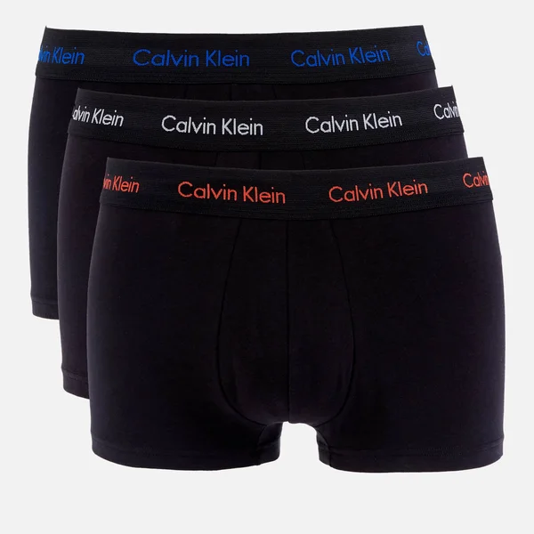 Calvin Klein Underwear 3 Pack Trunks Black