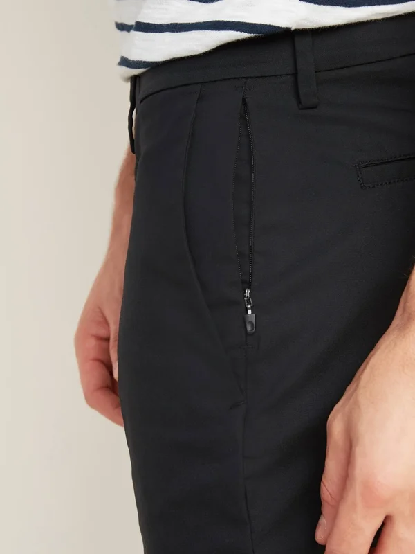 Old Navy Men's Slim Built-in Flex Ultimate Tech Pants - Black Jack - Tall Size 32W