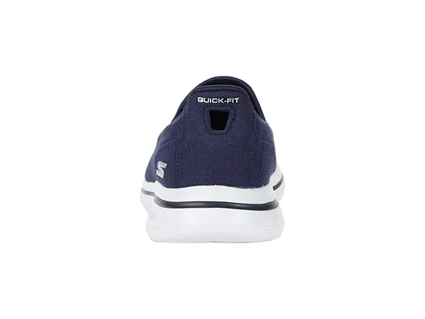 Skechers Women's GOwalk 5 - Fruitful Athletic Shoes - Navy 7.0