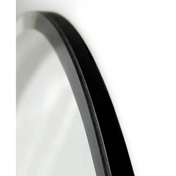 Alpine Art & Mirror Westport Round Frameless 28-Inch Round Beveled Wall Mirror