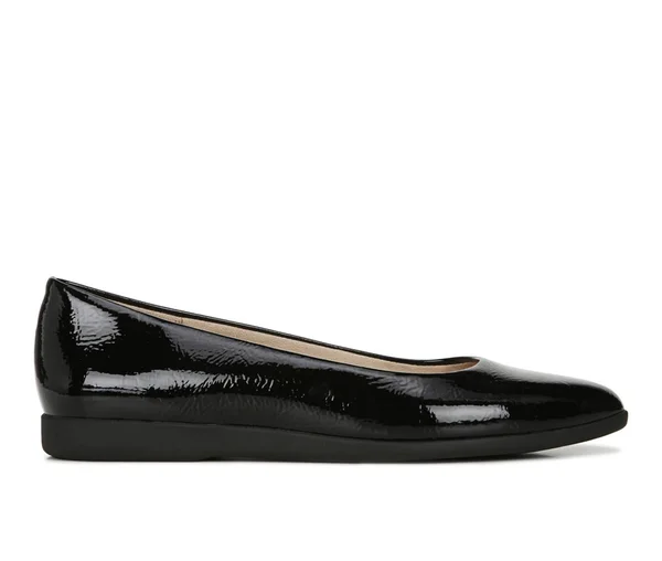 Women's LifeStride Amelia Flat - Black - Size 9.5