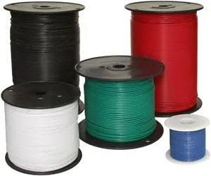 Solid Hookup Wire (300 Volt) (Gauge: 20, Length: 5000 ft., Color: Orange) Wire-SO-20-03-5000