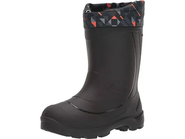 Kamik Kids& Snobuster 2 Insulated Waterproof Winter Boots, Black