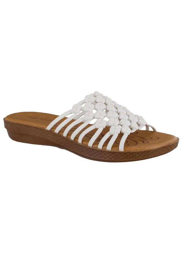 Easy Street Sing Women's Slide Sandals, Size: 11, White