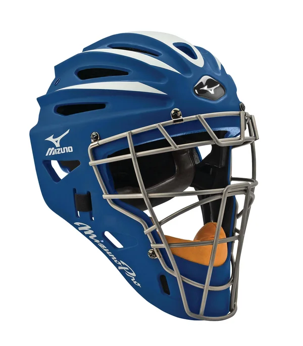 Mizuno G2 Pro Catcher's Helmet, Navy