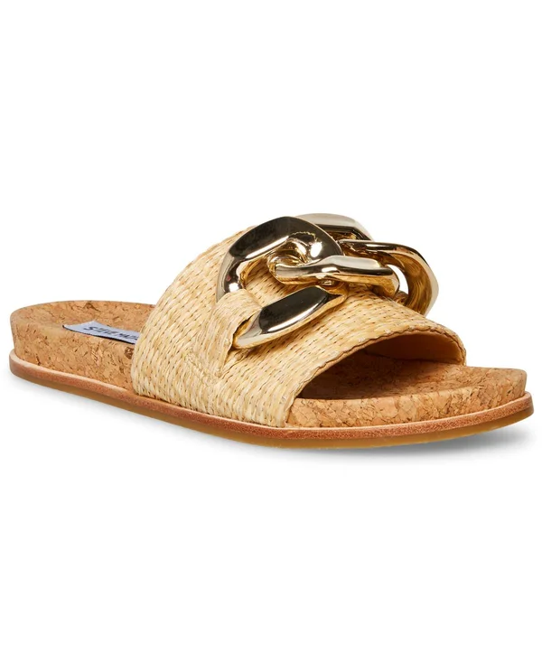 Steve Madden Delay Women (6, Raffia)