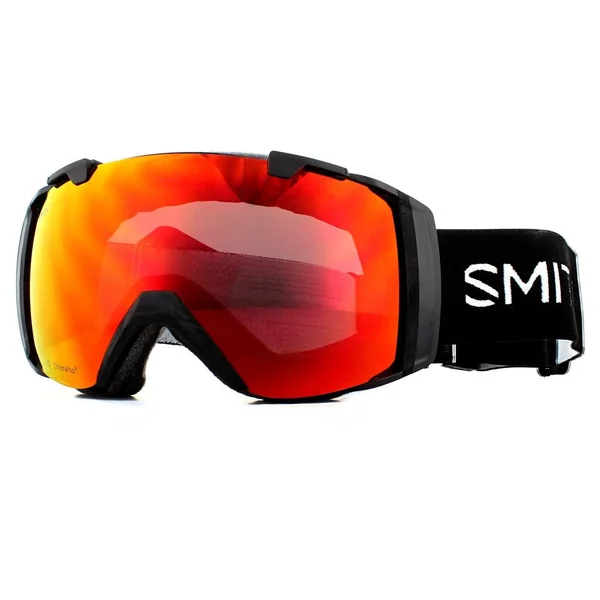 Smith I/O Black ChromaPop Sun Red Mirror &20