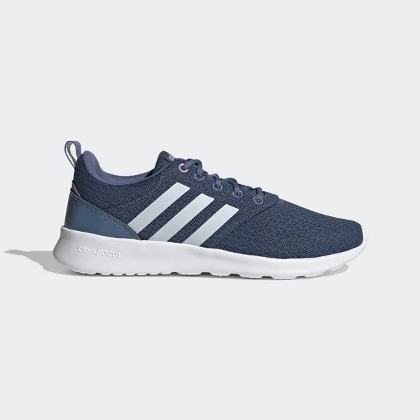 adidas, womens, QT Racer 2.0, Crew Blue/Halo blue/cherry Metallic, 5.5