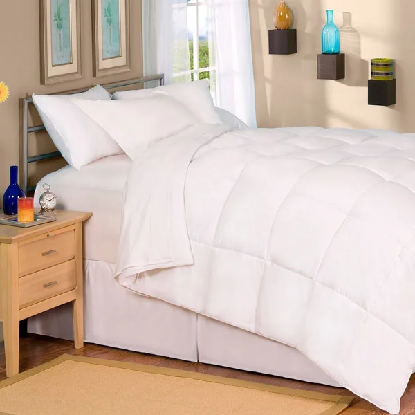 Certified Asthma & Allergy Friendly Down-Alternative Comforter - White, King