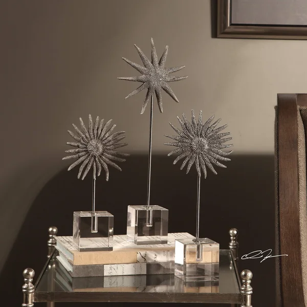 Uttermost - 18618 Sunflower Starfish Sculptures (Set of 3)