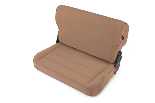 Rugged Ridge 13462.07 Fold and Tumble Rear Seat Nutmeg Jeep Wrangler