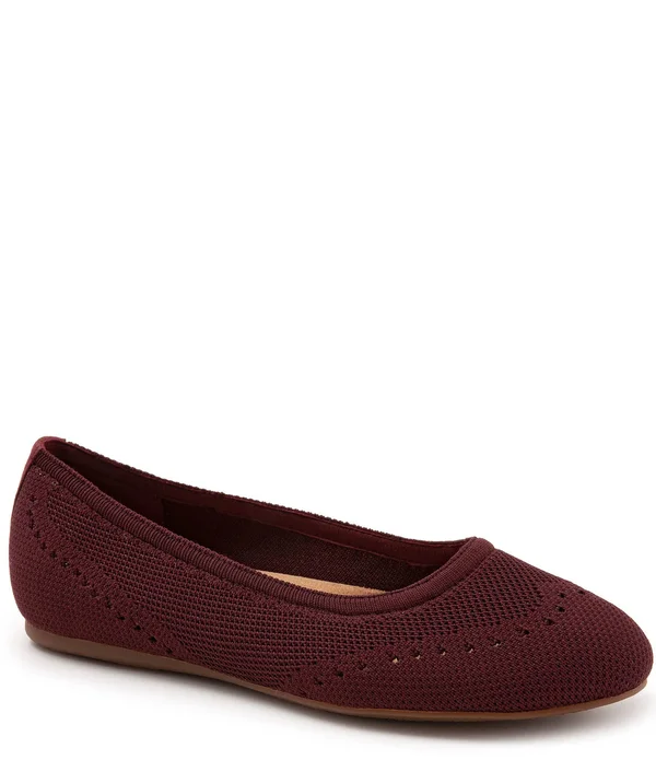 Women's SoftWalk Santorini Ballet Flat, Size: 10, Gold